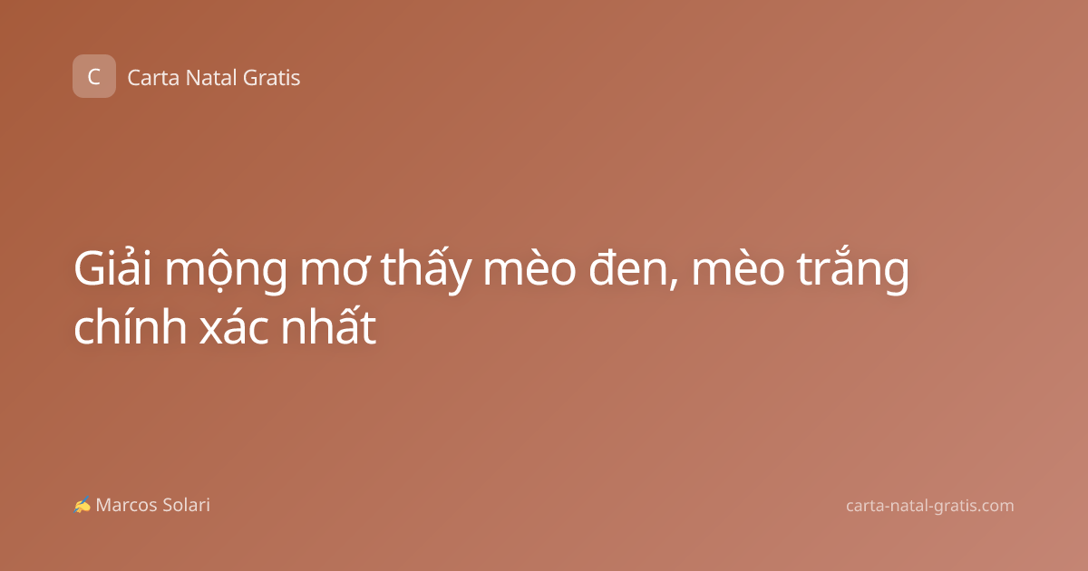 Giải mộng mơ thấy mèo đen, mèo trắng chính xác nhất
