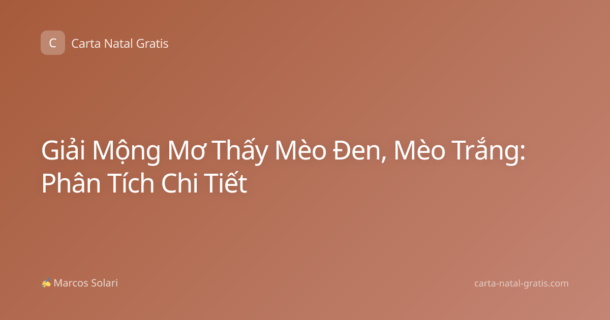 Giải Mộng Mơ Thấy Mèo Đen, Mèo Trắng: Phân Tích Chi Tiết